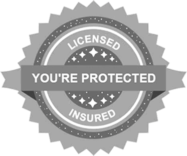 Licensed home insurance badge.