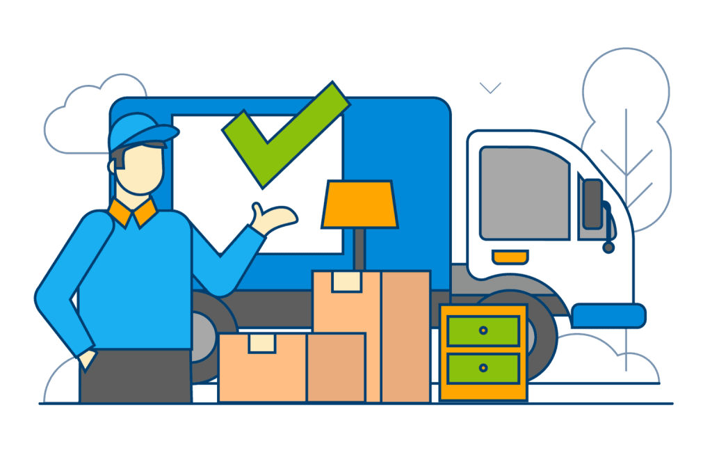 A home after a seamless change of address.