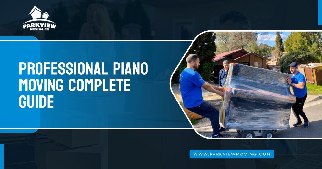 professional piano moving